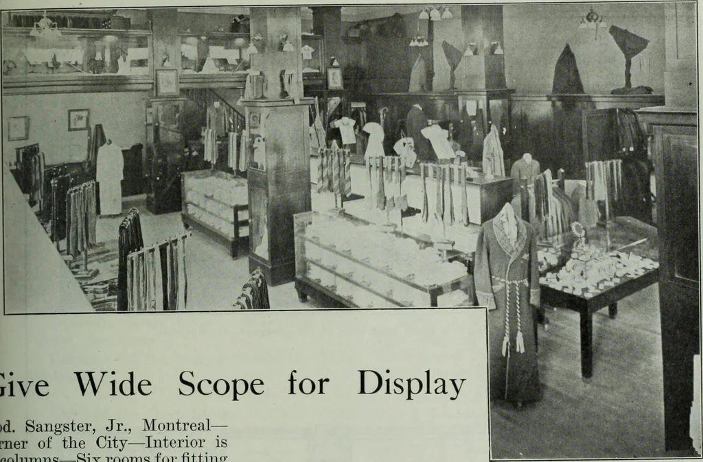 An illustration from Men's wear of Canada (January-December 1913), 1913, leaf 210
