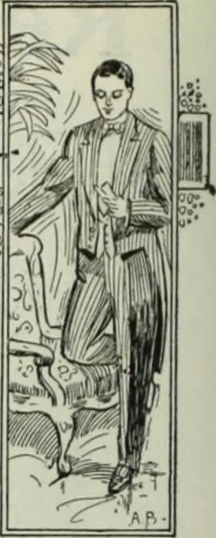 An illustration from Men's wear of Canada (January-December 1913), 1913, leaf 213