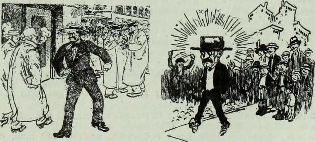 An illustration from Men's wear of Canada (January-December 1913), 1913, leaf 214