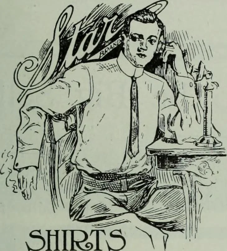 An illustration from Men's wear of Canada (January-December 1913), 1913, leaf 220