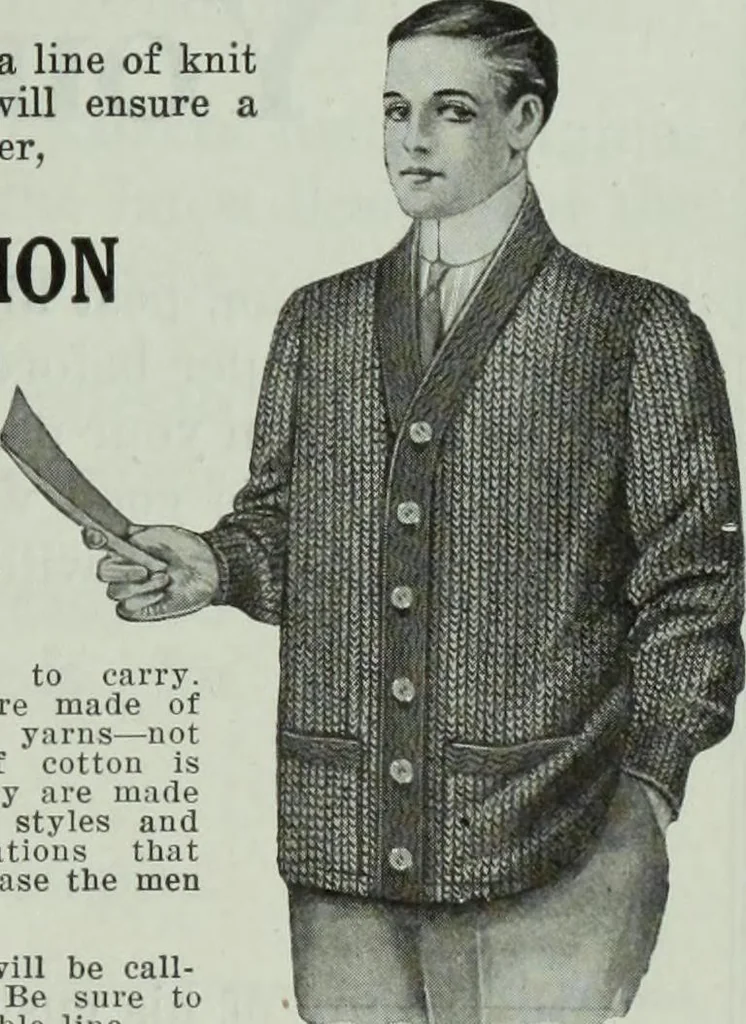 An illustration from Men's wear of Canada (January-December 1913), 1913, leaf 222