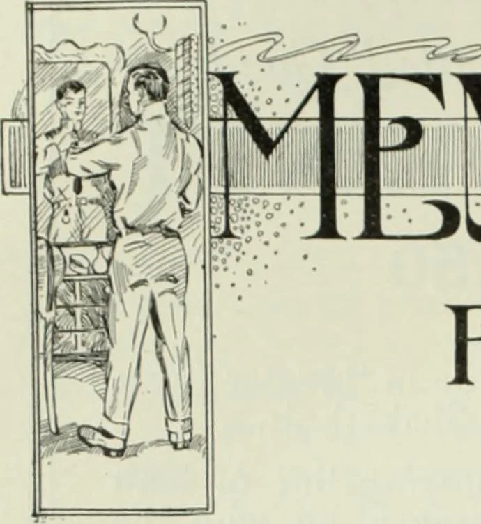 An illustration from Men's wear of Canada (January-December 1913), 1913, leaf 23