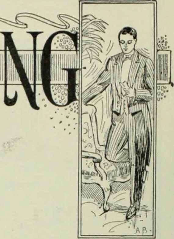 An illustration from Men's wear of Canada (January-December 1913), 1913, leaf 23