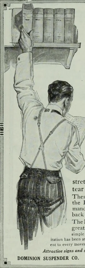 An illustration from Men's wear of Canada (January-December 1913), 1913, leaf 234