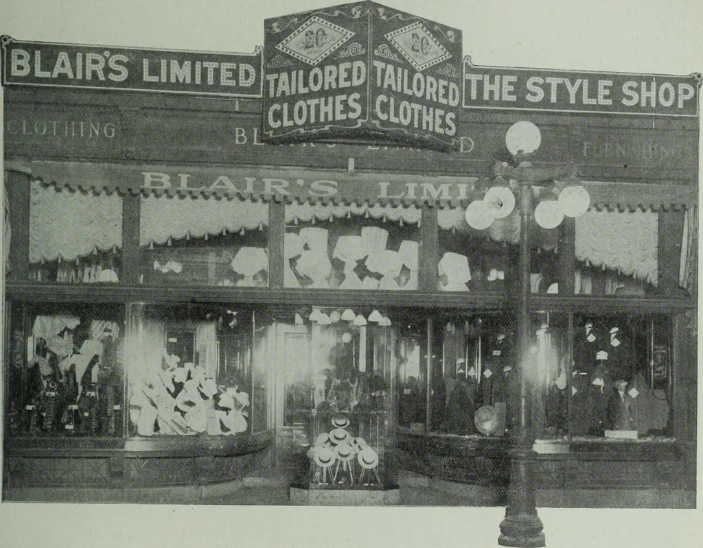 An illustration from Men's wear of Canada (January-December 1913), 1913, leaf 264