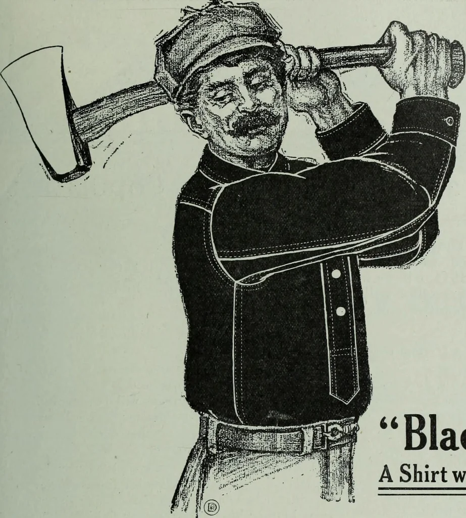 An illustration from Men's wear of Canada (January-December 1913), 1913, leaf 270
