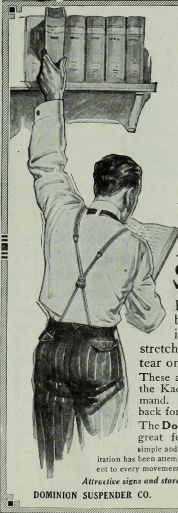 An illustration from Men's wear of Canada (January-December 1913), 1913, leaf 290