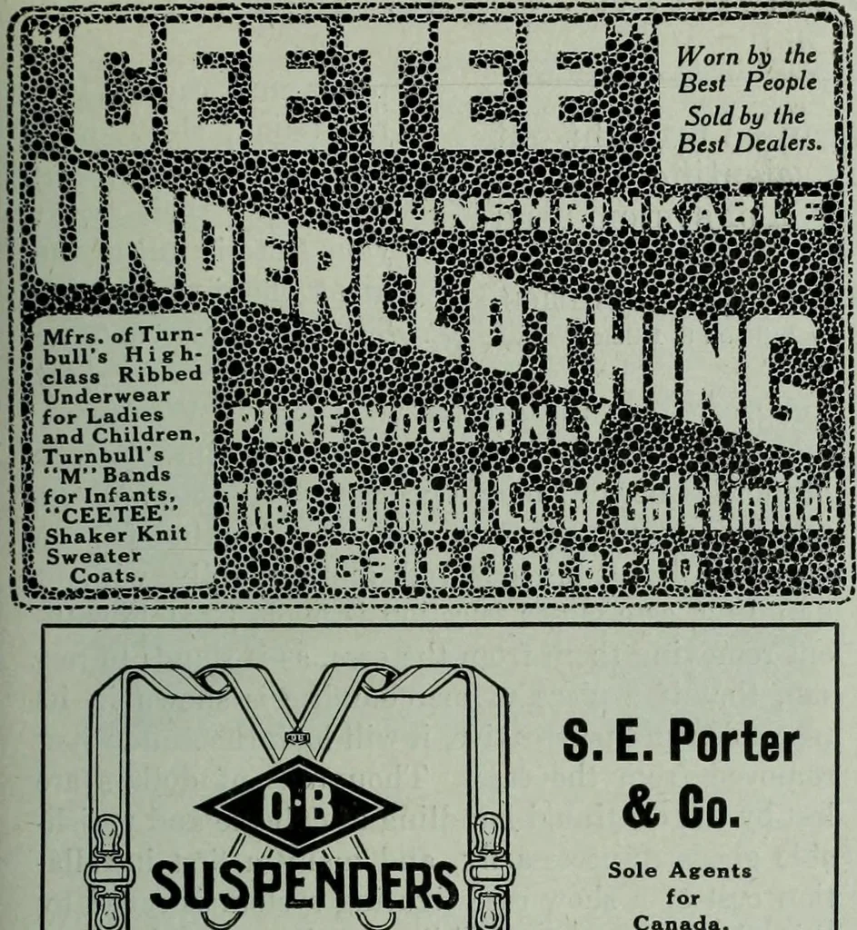 An illustration from Men's wear of Canada (January-December 1913), 1913, leaf 294