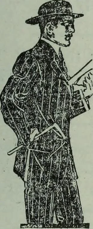 An illustration from Men's wear of Canada (January-December 1913), 1913, leaf 300