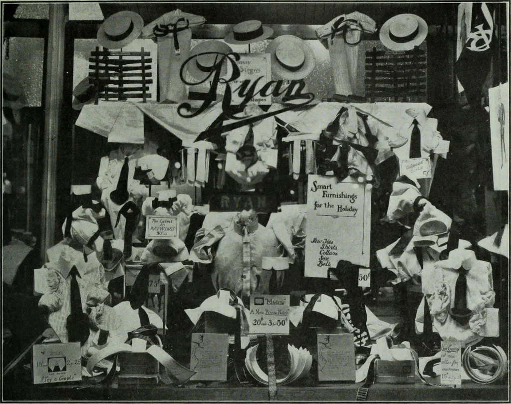 An illustration from Men's wear of Canada (January-December 1913), 1913, leaf 326