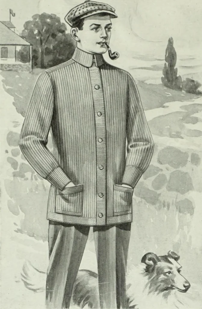 An illustration from Men's wear of Canada (January-December 1913), 1913, leaf 347