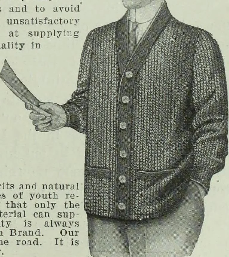 An illustration from Men's wear of Canada (January-December 1913), 1913, leaf 36