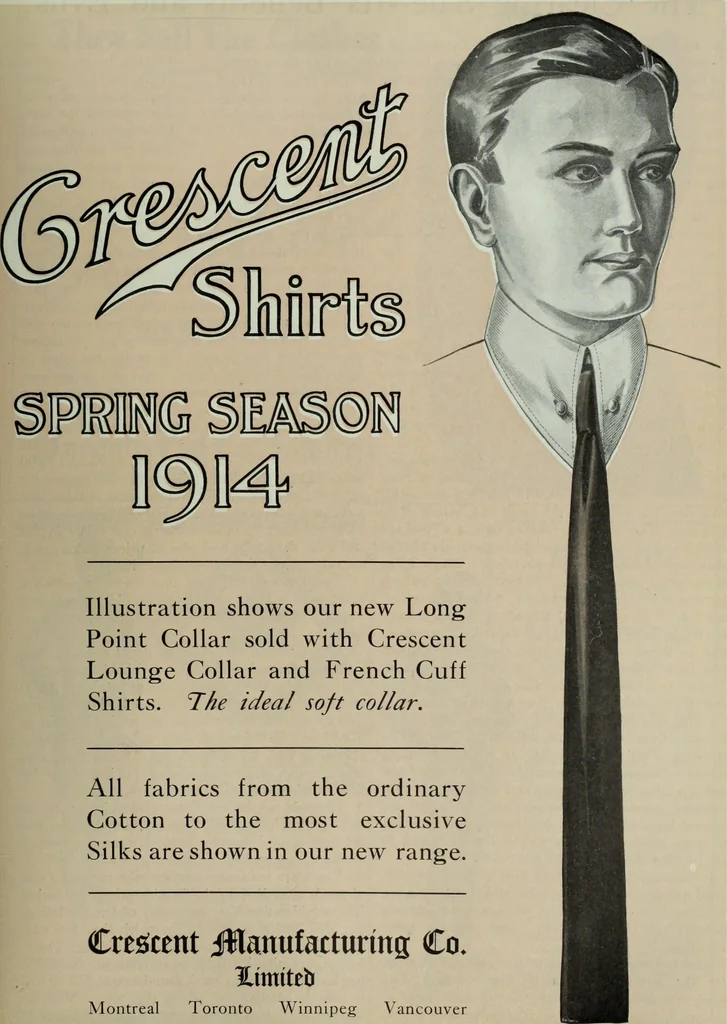 An illustration from Men's wear of Canada (January-December 1913), 1913, leaf 366