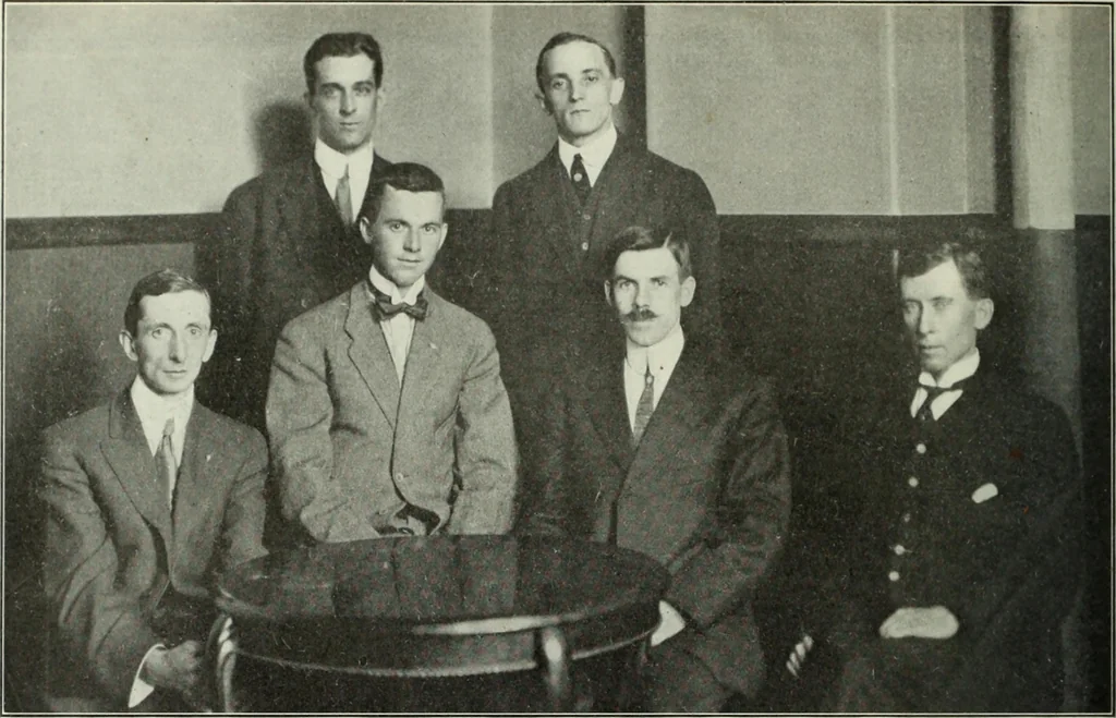 An illustration from Men's wear of Canada (January-December 1913), 1913, leaf 373