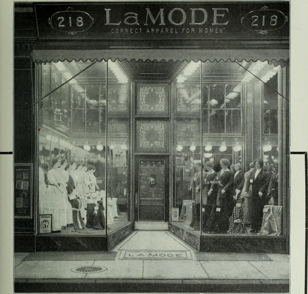 An illustration from Men's wear of Canada (January-December 1913), 1913, leaf 378