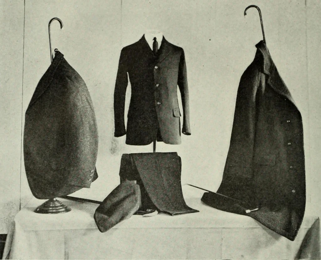 An illustration from Men's wear of Canada (January-December 1913), 1913, leaf 393