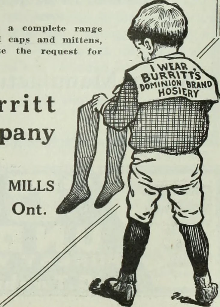 An illustration from Men's wear of Canada (January-December 1913), 1913, leaf 398