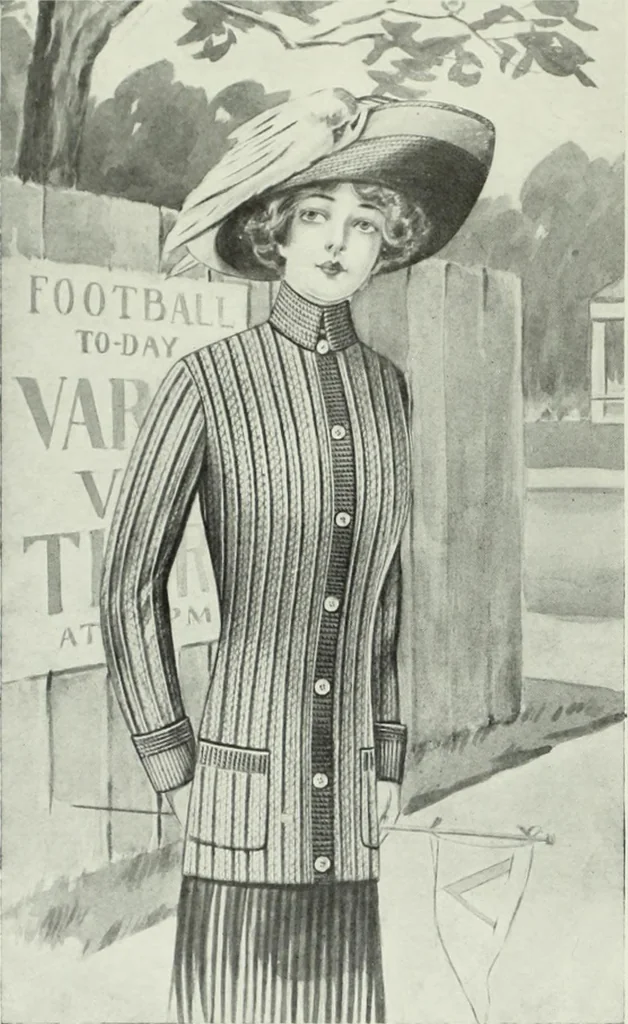 An illustration from Men's wear of Canada (January-December 1913), 1913, leaf 407