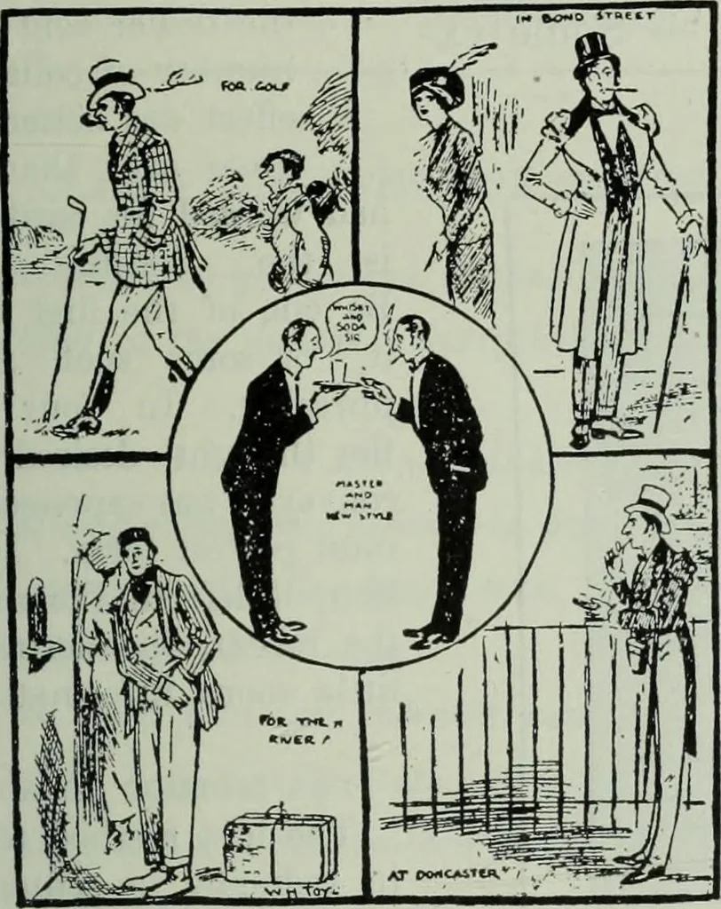 An illustration from Men's wear of Canada (January-December 1913), 1913, leaf 422