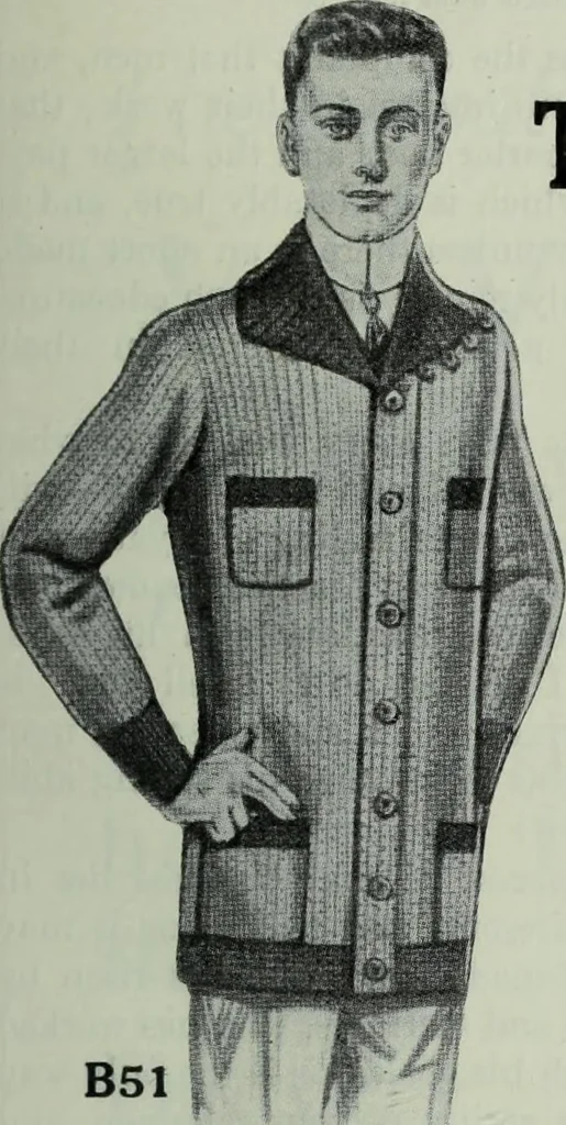 An illustration from Men's wear of Canada (January-December 1913), 1913, leaf 434