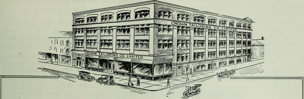 An illustration from Men's wear of Canada (January-December 1913), 1913, leaf 444