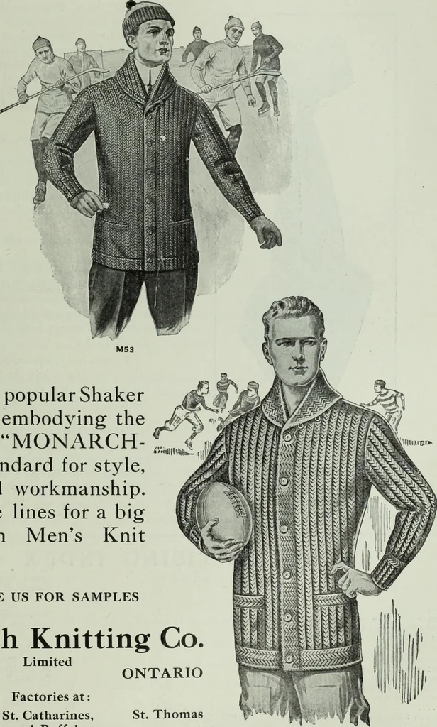 An illustration from Men's wear of Canada (January-December 1913), 1913, leaf 458