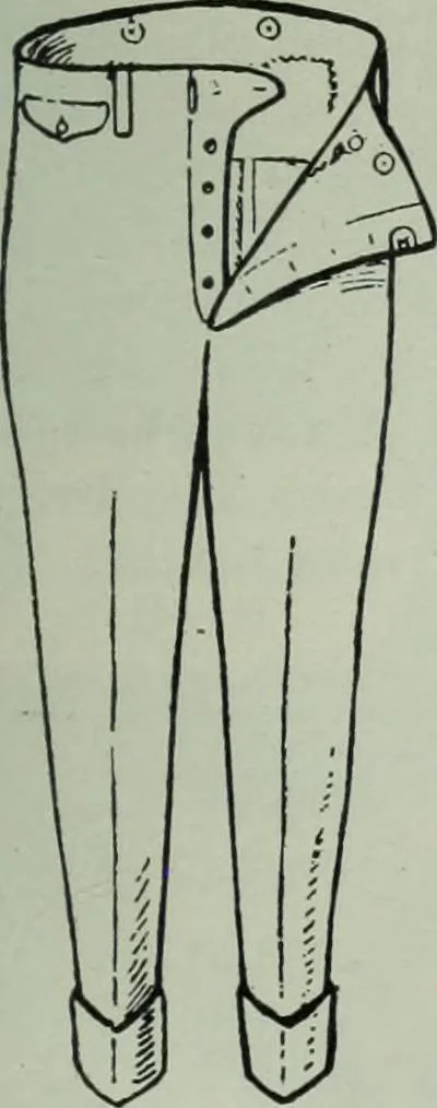 An illustration from Men's wear of Canada (January-December 1913), 1913, leaf 46