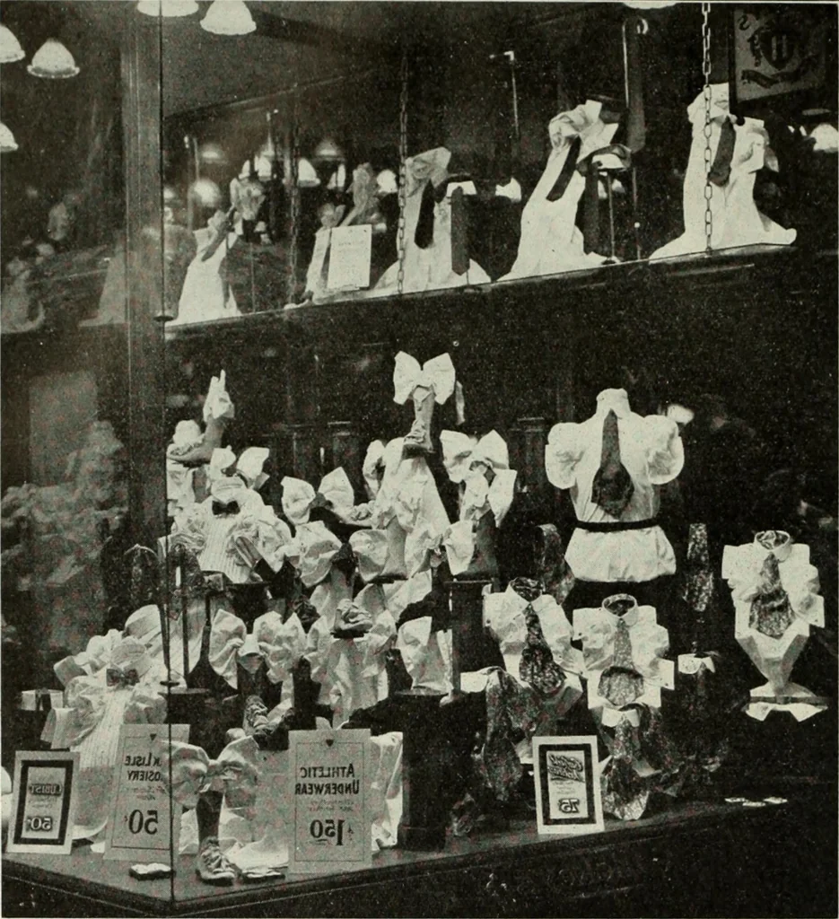 An illustration from Men's wear of Canada (January-December 1913), 1913, leaf 465