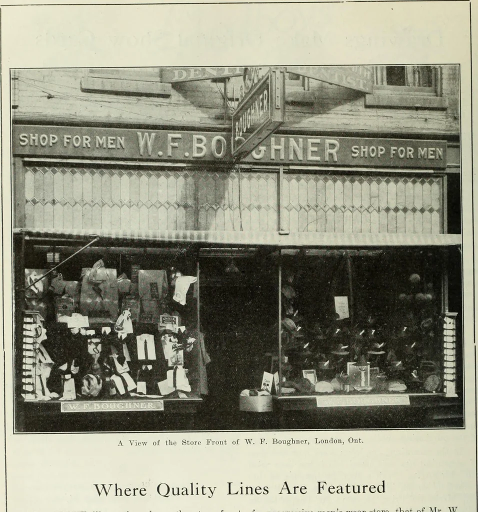 An illustration from Men's wear of Canada (January-December 1913), 1913, leaf 469