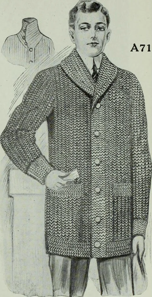 An illustration from Men's wear of Canada (January-December 1913), 1913, leaf 500