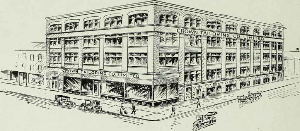 An illustration from Men's wear of Canada (January-December 1913), 1913, leaf 505