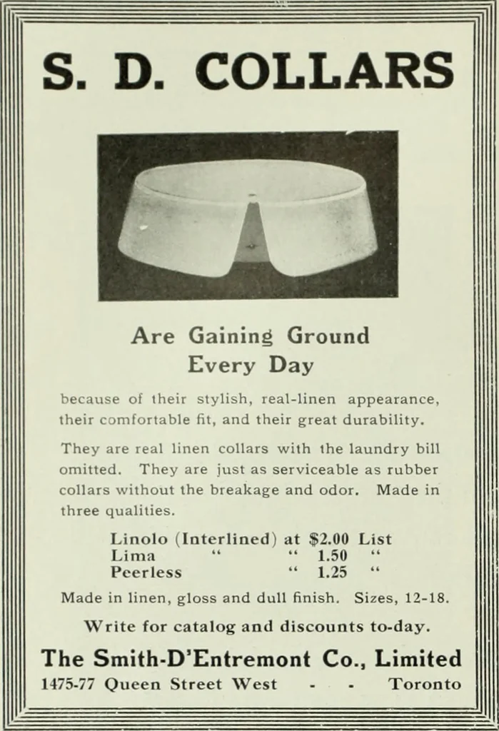 An illustration from Men's wear of Canada (January-December 1913), 1913, leaf 51