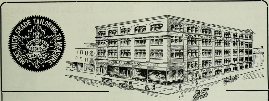An illustration from Men's wear of Canada (January-December 1913), 1913, leaf 526