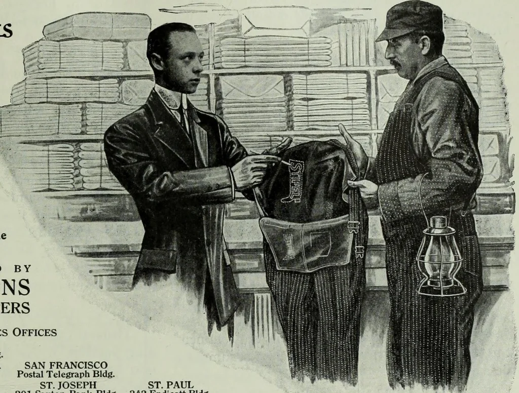 An illustration from Men's wear of Canada (January-December 1913), 1913, leaf 534