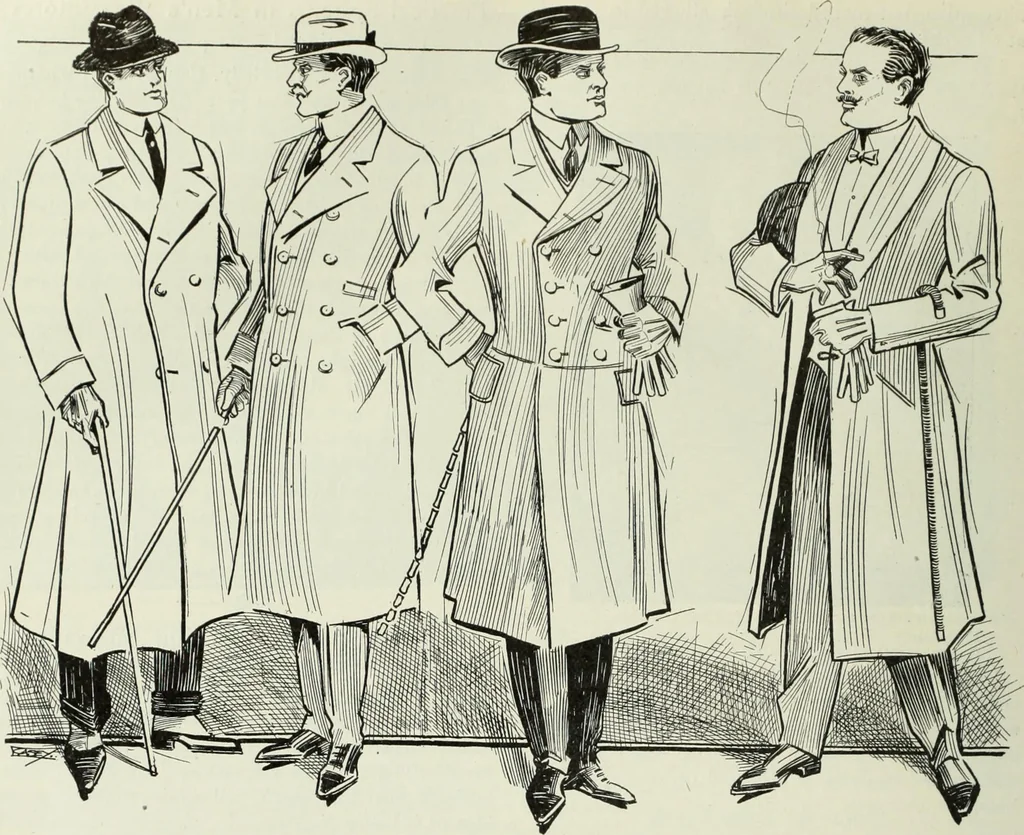 An illustration from Men's wear of Canada (January-December 1913), 1913, leaf 547