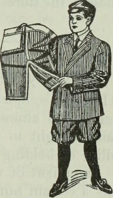 An illustration from Men's wear of Canada (January-December 1913), 1913, leaf 556