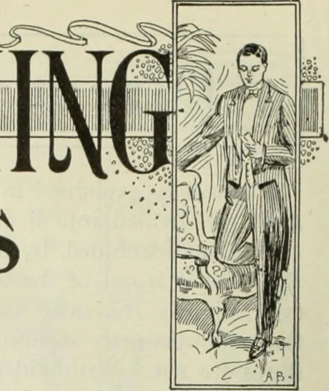 An illustration from Men's wear of Canada (January-December 1913), 1913, leaf 557