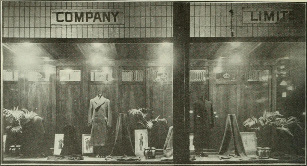 An illustration from Men's wear of Canada (January-December 1913), 1913, leaf 559