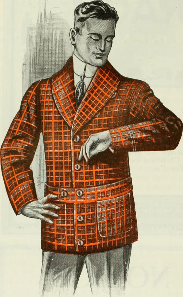 An illustration from Men's wear of Canada (January-December 1913), 1913, leaf 573