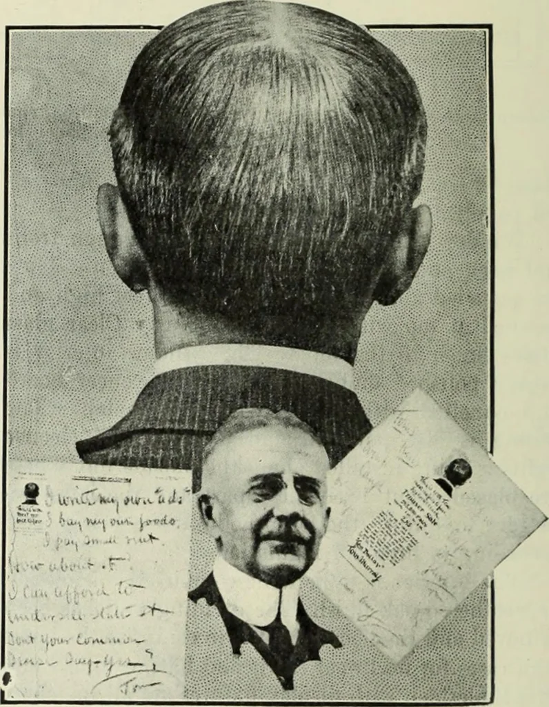 An illustration from Men's wear of Canada (January-December 1913), 1913, leaf 63