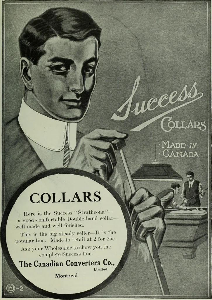 An illustration from Men's wear of Canada (January-December 1913), 1913, leaf 66