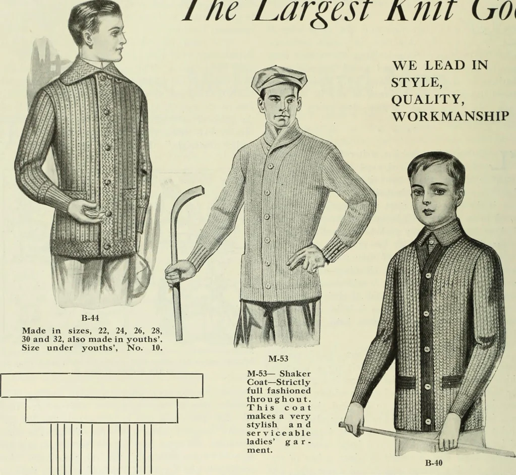 An illustration from Men's wear of Canada (January-December 1913), 1913, leaf 73