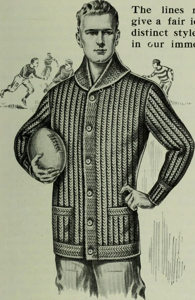 An illustration from Men's wear of Canada (January-December 1913), 1913, leaf 74