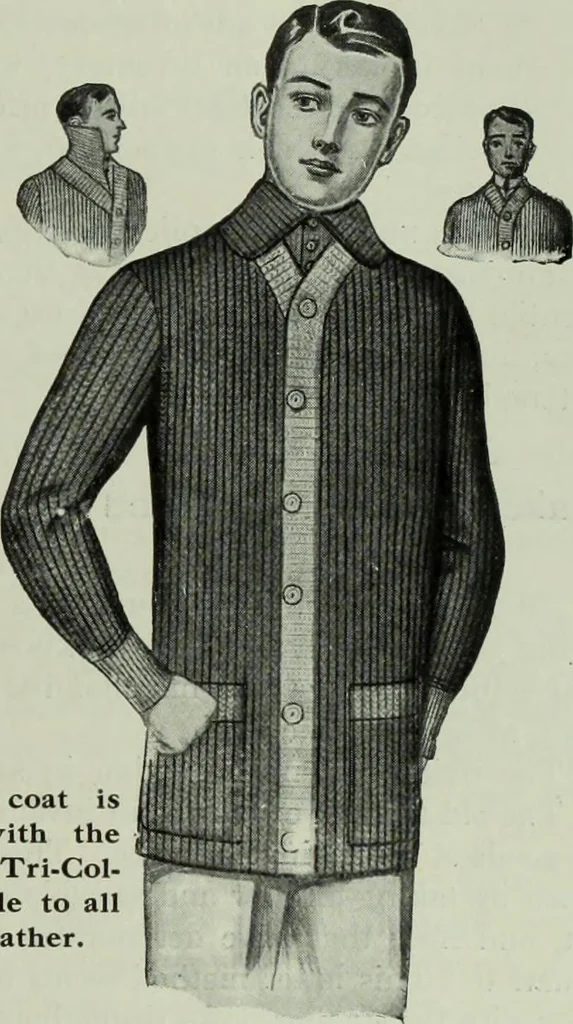 An illustration from Men's wear of Canada (January-December 1913), 1913, leaf 74