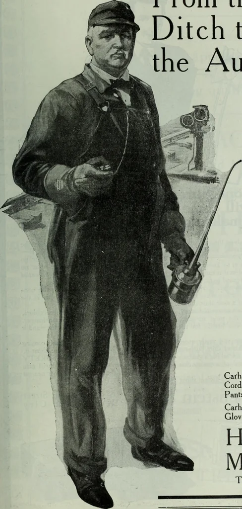 An illustration from Men's wear of Canada (January-December 1914), 1914, leaf 100