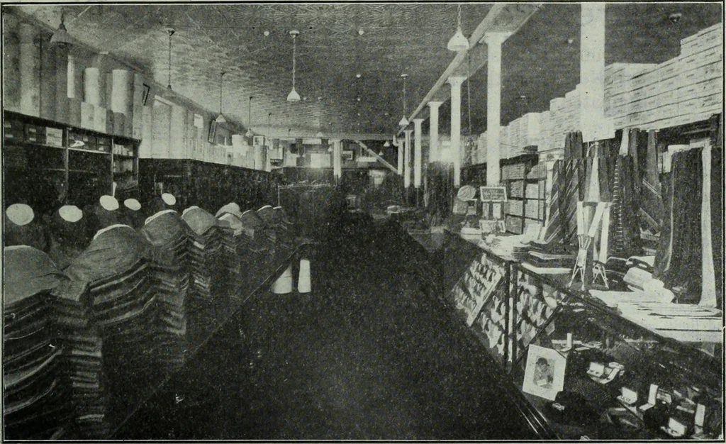 An illustration from Men's wear of Canada (January-December 1914), 1914, leaf 106