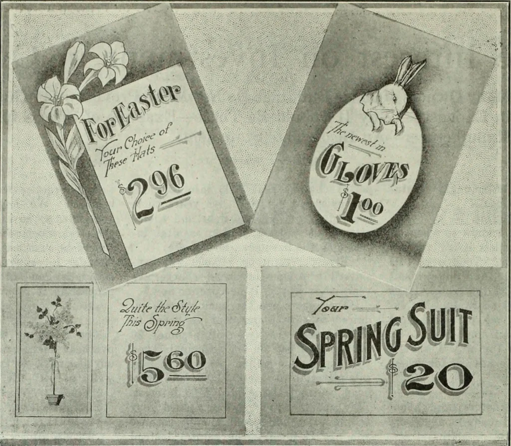 An illustration from Men's wear of Canada (January-December 1914), 1914, leaf 109
