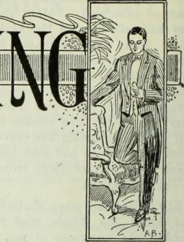 An illustration from Men's wear of Canada (January-December 1914), 1914, leaf 113