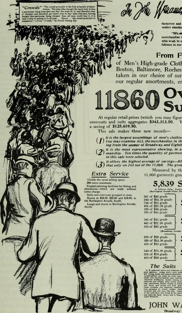 An illustration from Men's wear of Canada (January-December 1914), 1914, leaf 12