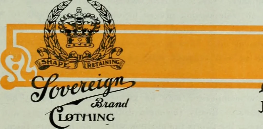 An illustration from Men's wear of Canada (January-December 1914), 1914, leaf 124